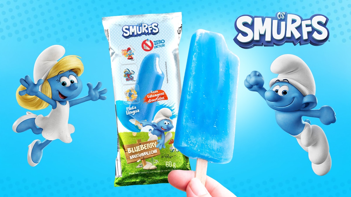 Picole smurfs paletitas